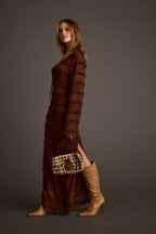 Melrose Espresso Maxi Dress