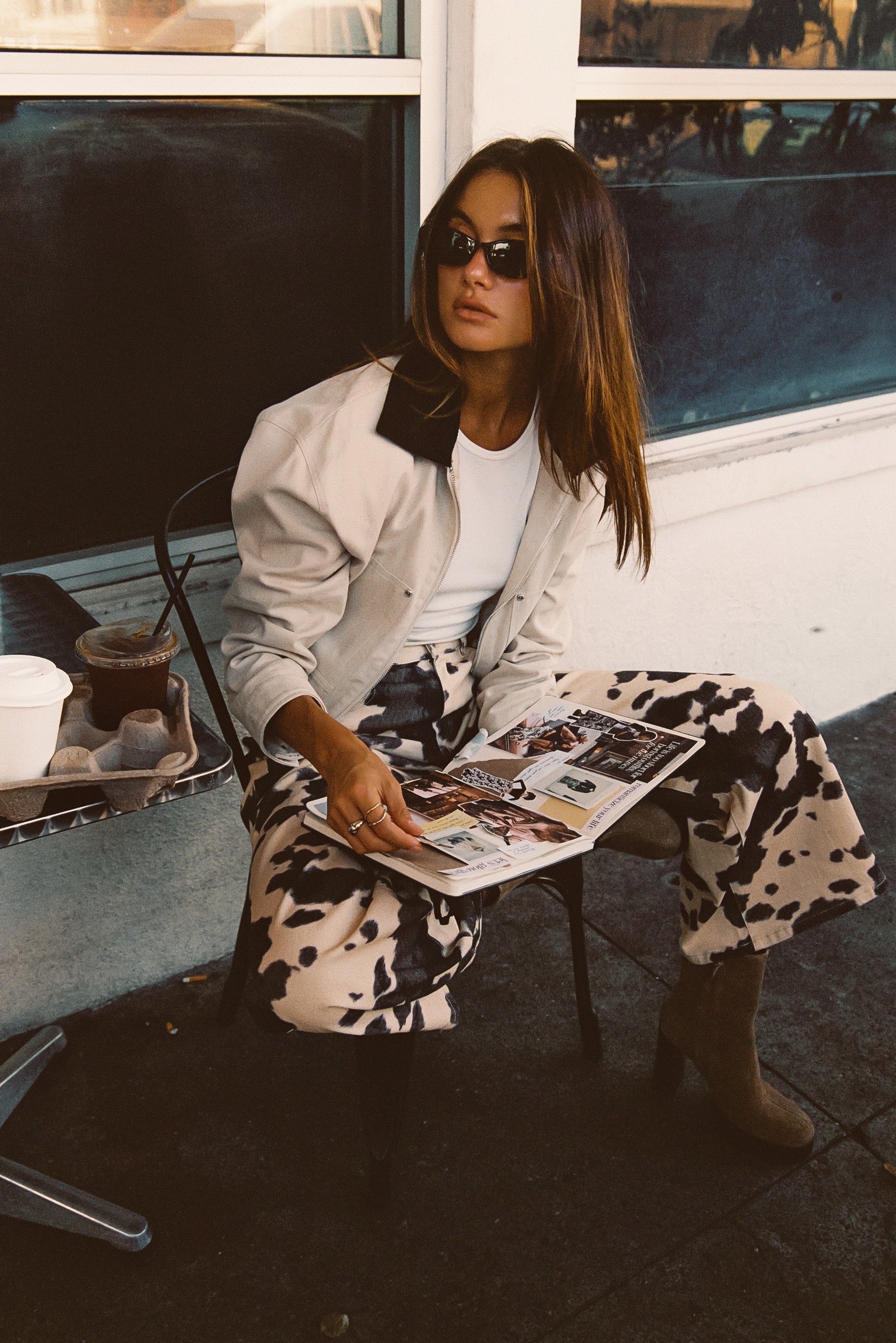 Cypress Light Khaki Cropped Barn Jacket