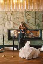 Mirabella Olive Satin Ombre Maxi Dress