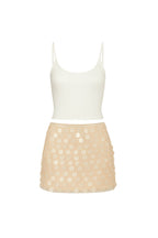 Miramar Blush Payette Mini Skirt