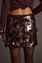 Miramar Mulberry Payette Mini Skirt