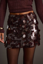 Miramar Mulberry Payette Mini Skirt