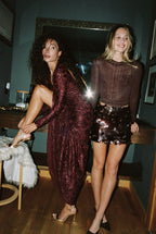 Miramar Mulberry Payette Mini Skirt