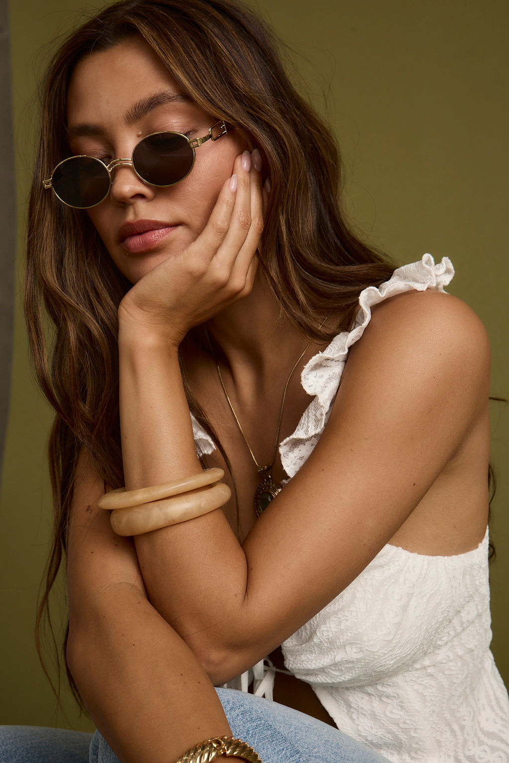 Calma Honey Bangle Set