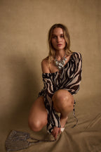 Neptune Silver Statement Necklace