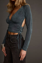 Nala Emerald Crop Top