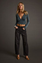 Nala Emerald Crop Top