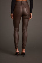 Nixon Mocha Coated Pants