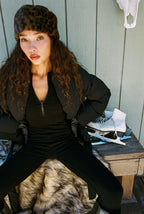 Chalet Leopard Faux Fur Headband