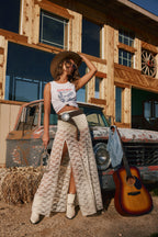 Odessa White Lace Maxi Skirt