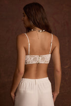 Princesa White Lace Bodysuit