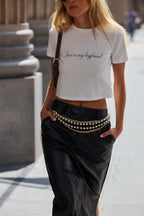 Paris Is My Boyfriend Baby Tee