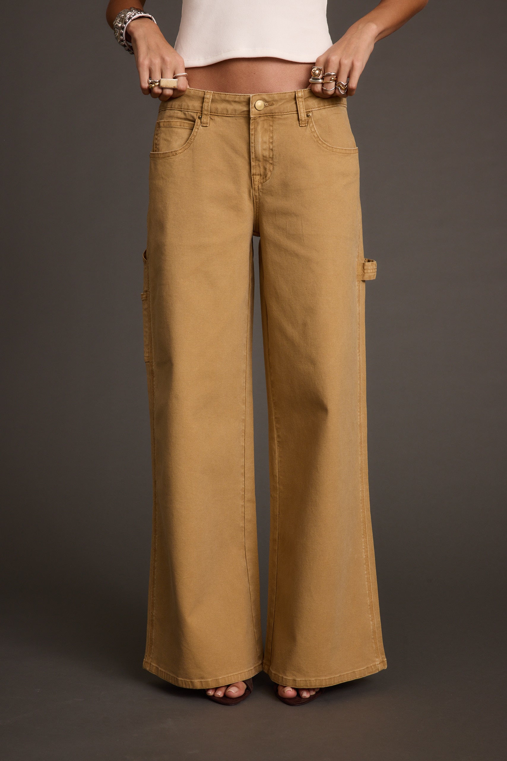 Parker Khaki Carpenter Pants