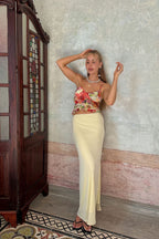 Maldives Baby Yellow Maxi Skirt