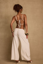 Silvia Ivory Sequin Top