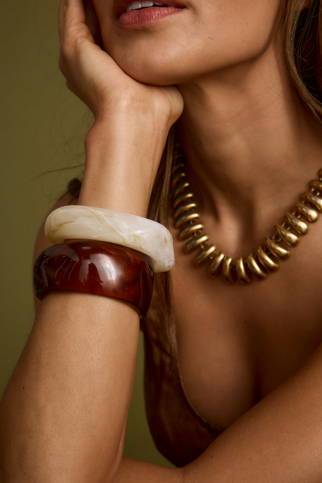 Tabby Set of 2 Chunky Bangles