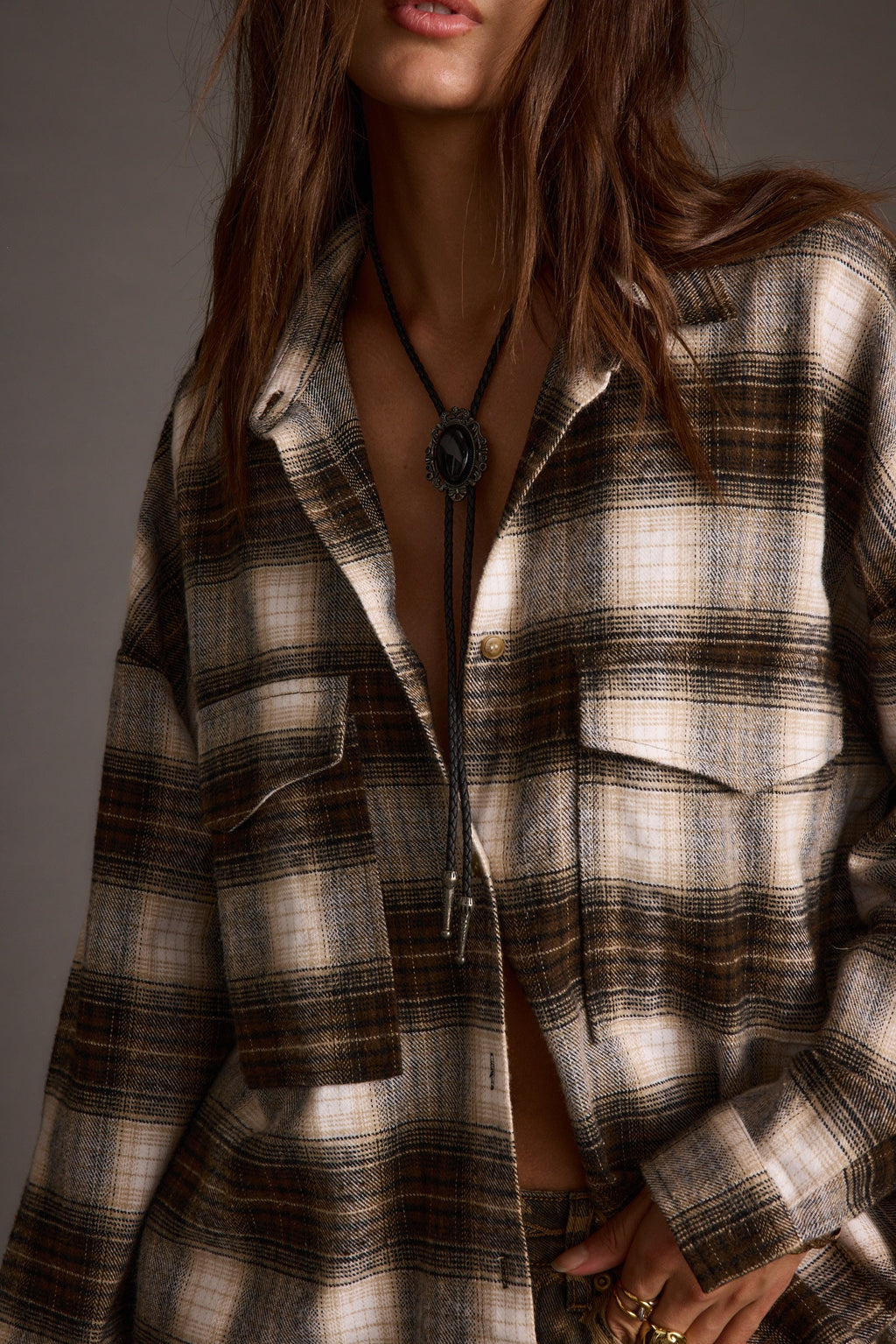 Salem Black Stone Bolo