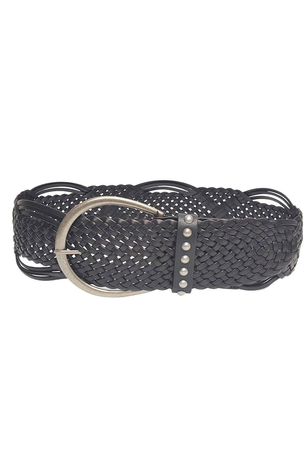 Scout Black Braided Belt