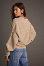 Shae Taupe Pullover Sweater