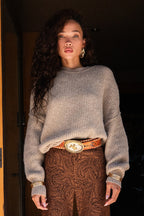 Shae Taupe Pullover Sweater