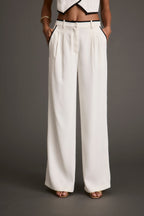 Skylar White Trousers