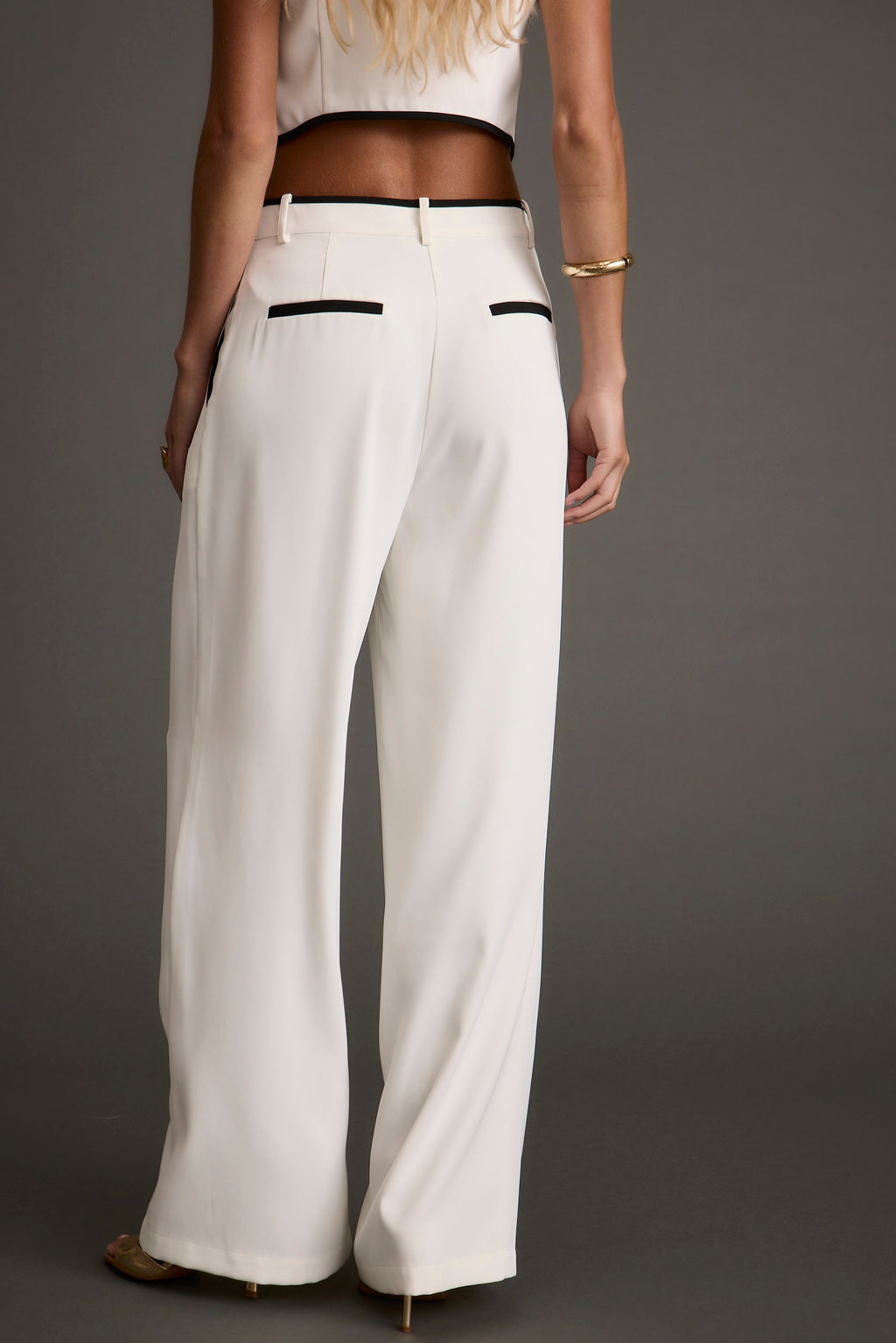Skylar White Trousers