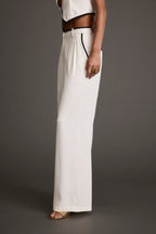 Skylar White Trousers