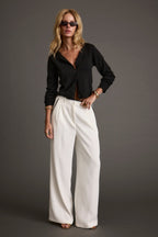 Skylar White Trousers