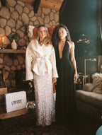 Snowcrest White Belted Coat