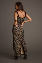 Temptation Black Lace Maxi Dress