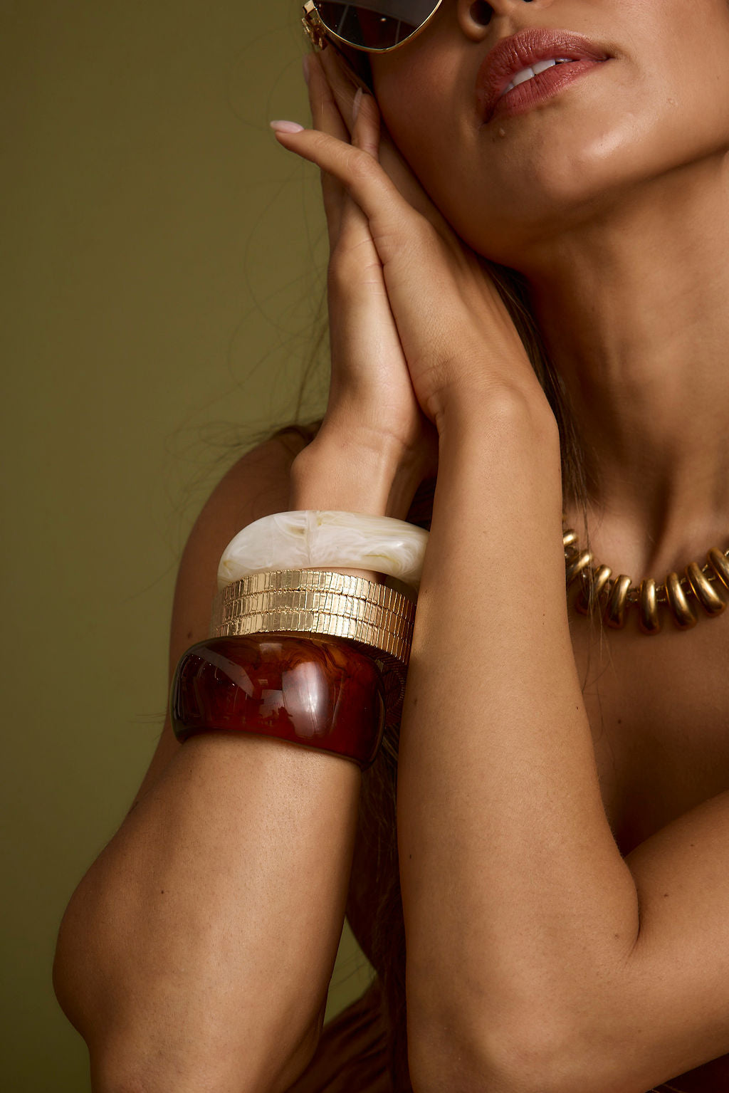 Tabby Set of 2 Chunky Bangles