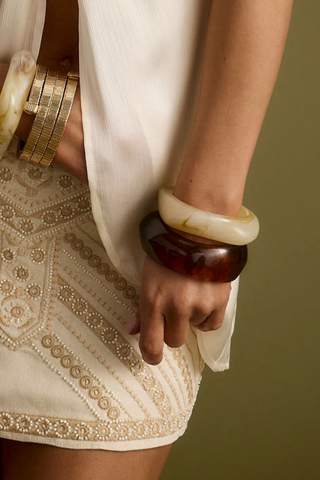 Tabby Set of 2 Chunky Bangles