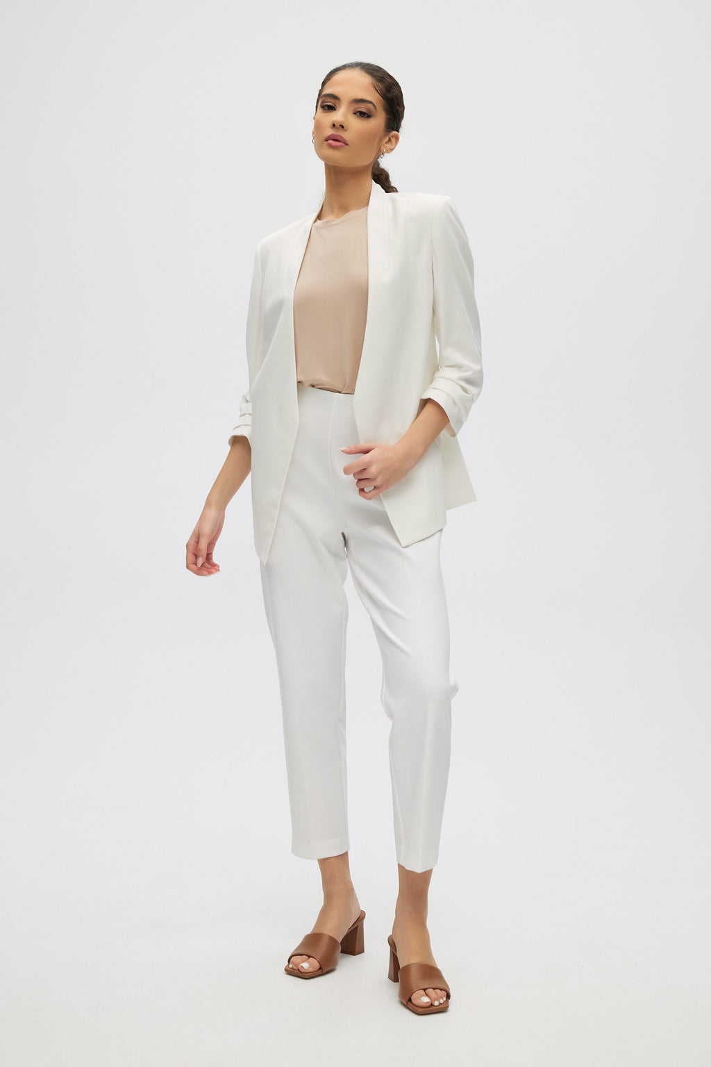 Off White Bunchy Sleeve blazer
