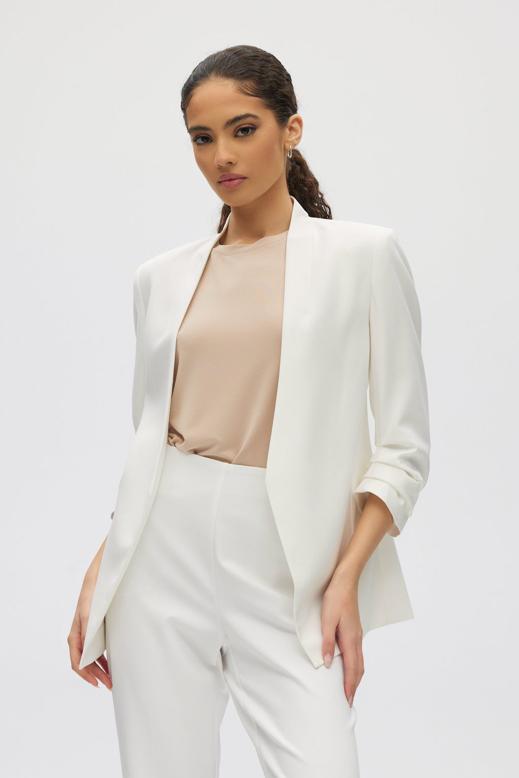 Off White Bunchy Sleeve blazer