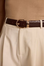 Vital Brown and Gold Belt