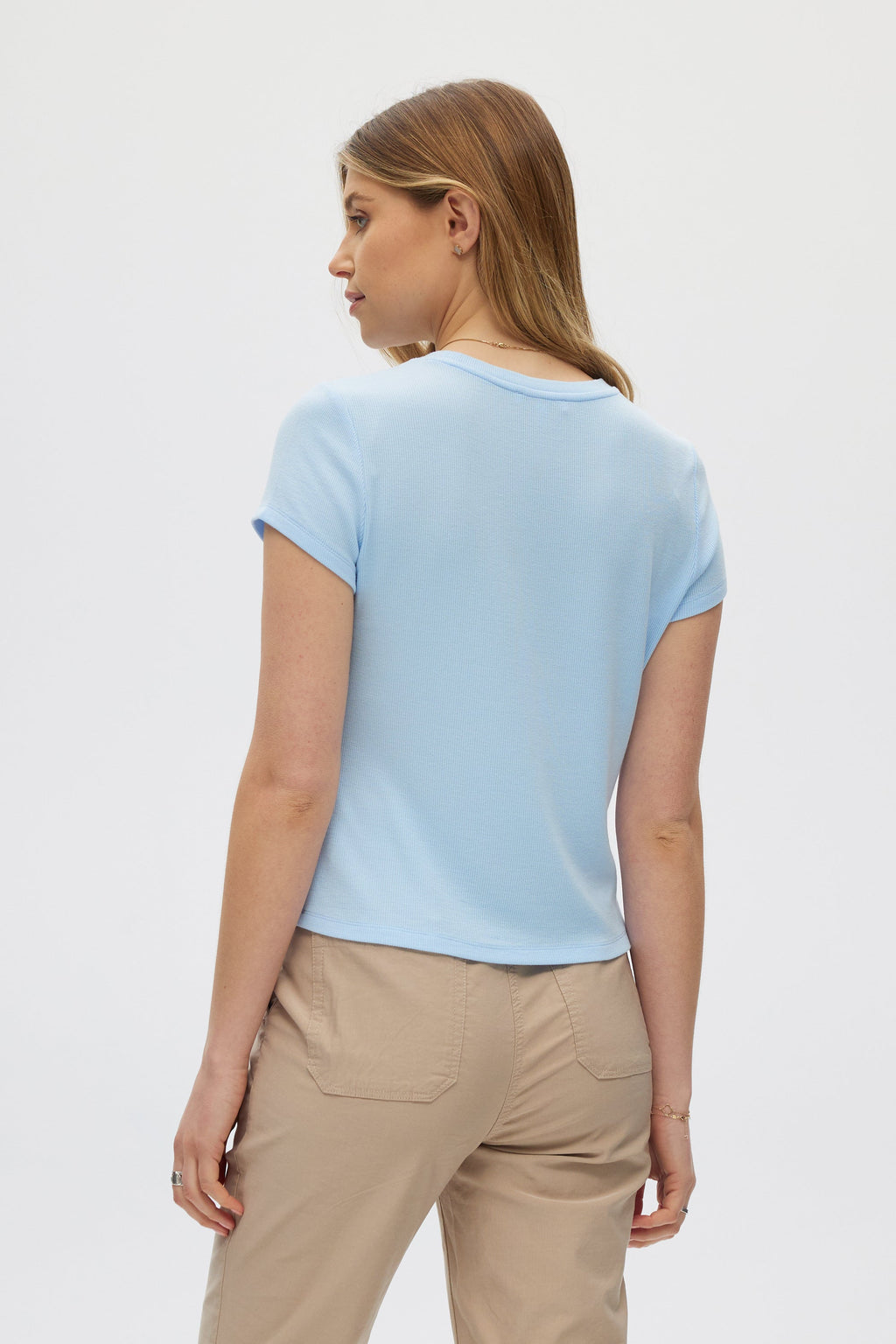 Ice Ribbed Essential Baby Style Tee