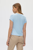 Ice Ribbed Essential Baby Style Tee