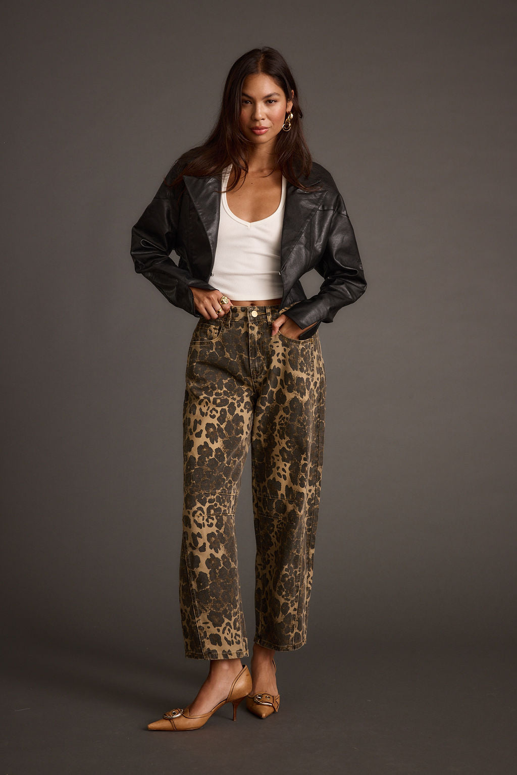 Wilde Black Vegan Leather Jacket