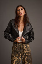 Wilde Black Vegan Leather Jacket