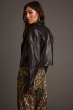Wilde Black Vegan Leather Jacket