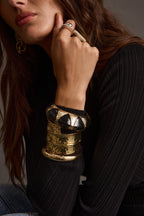 Yana Set of 3 Gold Bangles